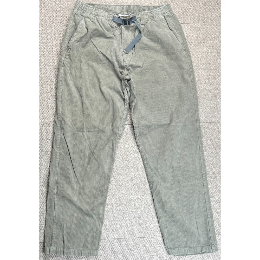 Passenger Made To Roam Men's‎ Green Corduroy Outdoor Hiking Pants Size 38/R